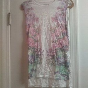 Freeze floral muscle tank, small